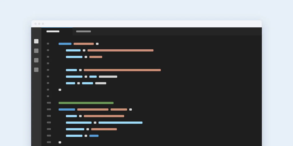 image Schematische Darstellung von Terraform-Code für die Azure-Infrastruktur in einem Code-Editor